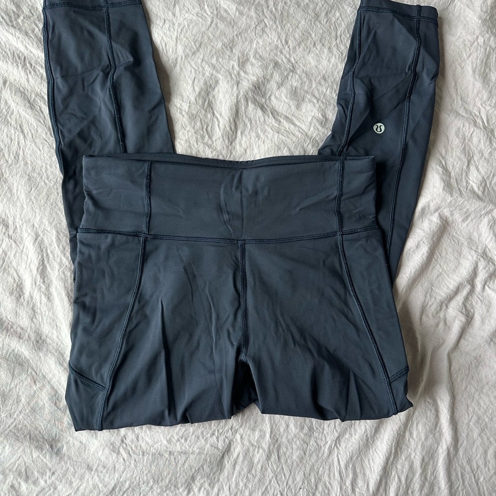 Lululemon Navy High-Waisted Leggings
